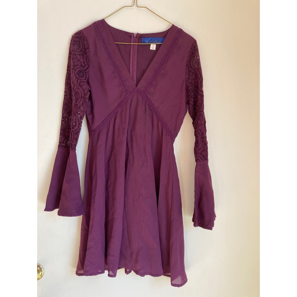 Lace Long Sleeve Dress